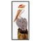 Stupell Industries Nautical Pelican with Sea Shell Framed Giclee Art